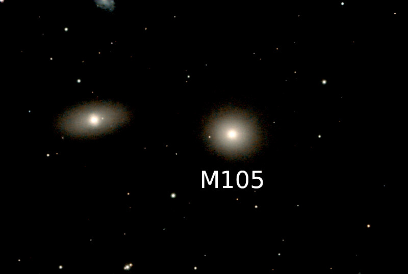 Messier 105 Eliptical Galaxy