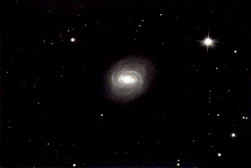 Messier 58 Spiral Galaxy