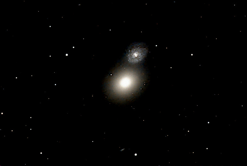 Messier 60 Eliptical Galaxy
