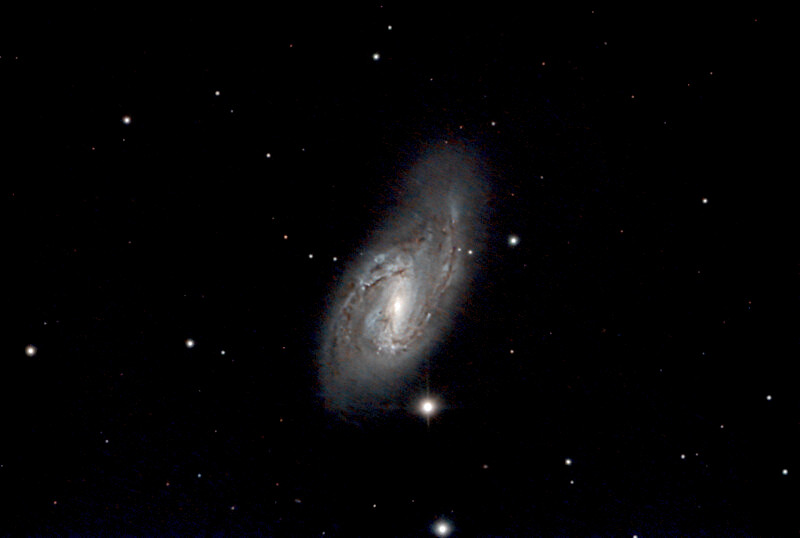 Messier 66 Spiral Galaxy
