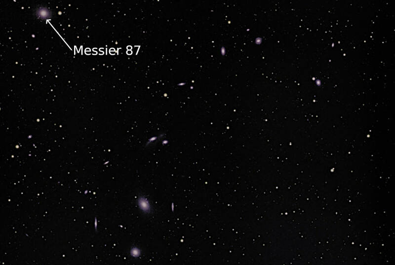 Messier 87 Eliptical Galaxy