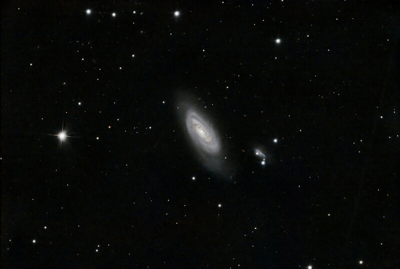 Messier 90 Spiral Galaxy